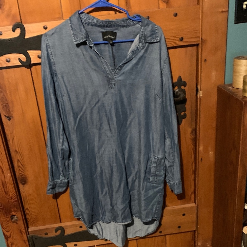 Blue Denim Dress